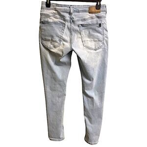 Buffalo David Bitton Mens 32 Skinny Jeans Max-X Stretch Lightwash Distressed